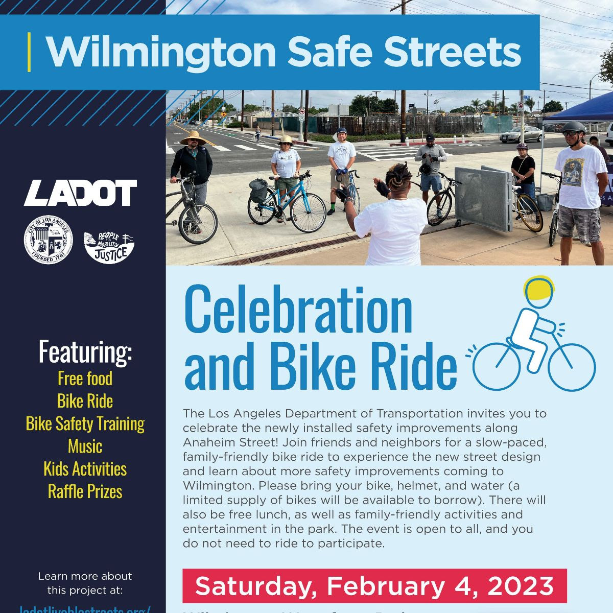 Celebrate Anaheim Street safety improvements this Saturday