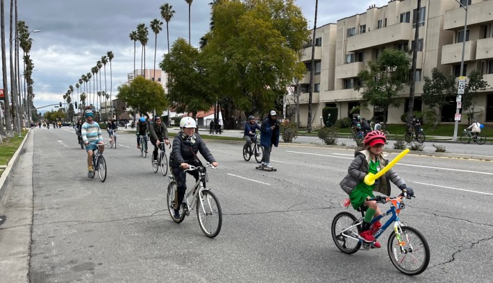 CicLAvia brings out all ages