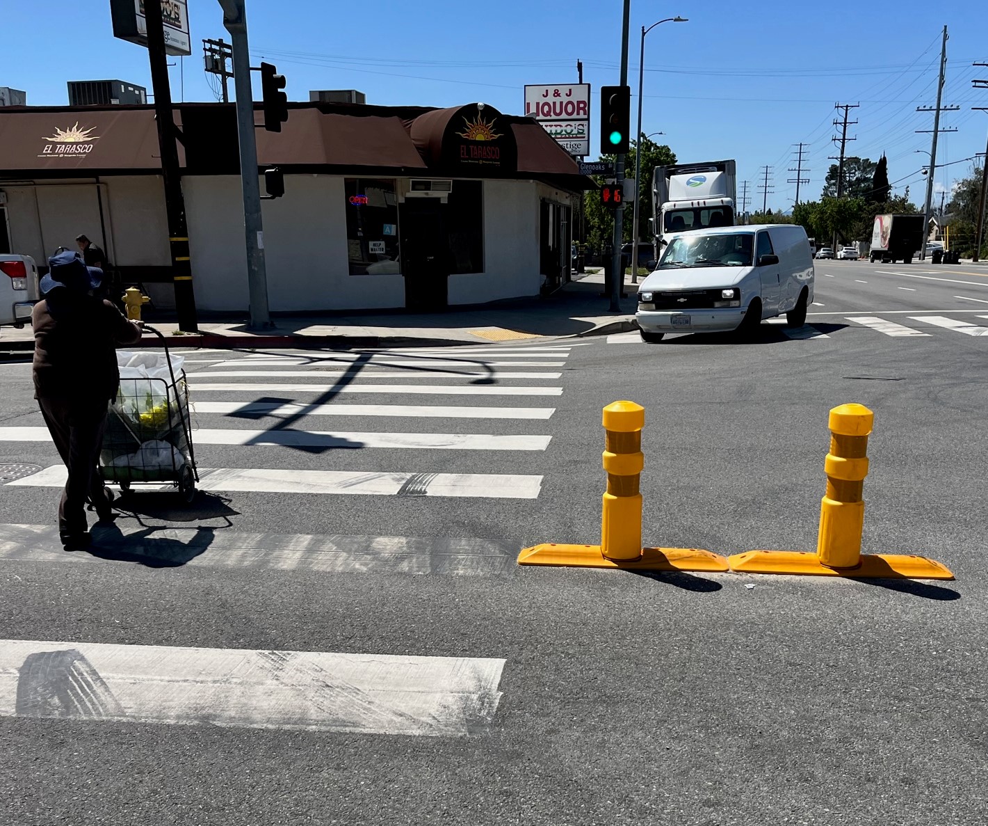 Eyes on the Street: Anti-Street-Racing Treatment at Polk and Glenoaks ...
