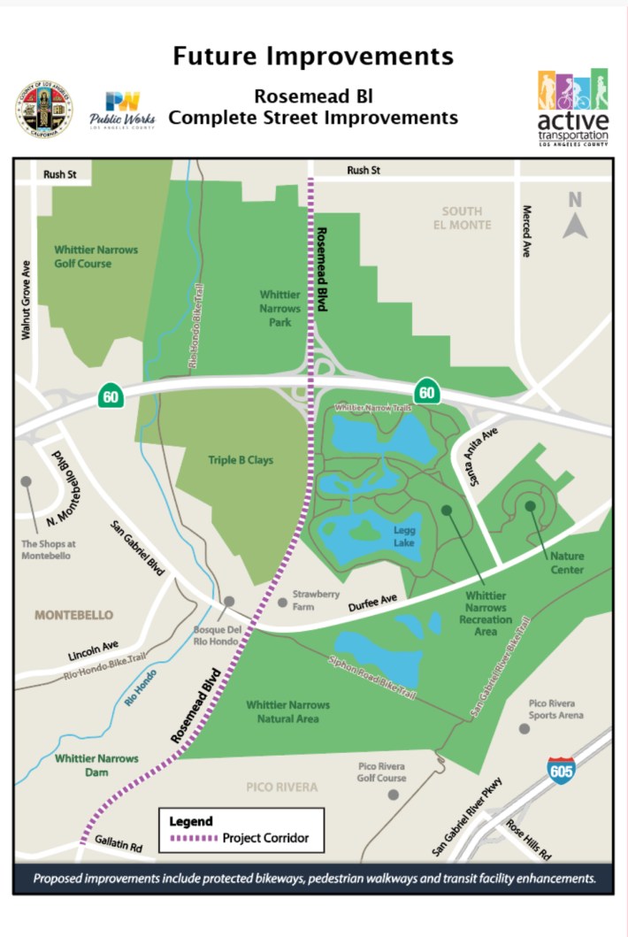 First Stretch of Rosemead Blvd Complete Street Improvements Now Open