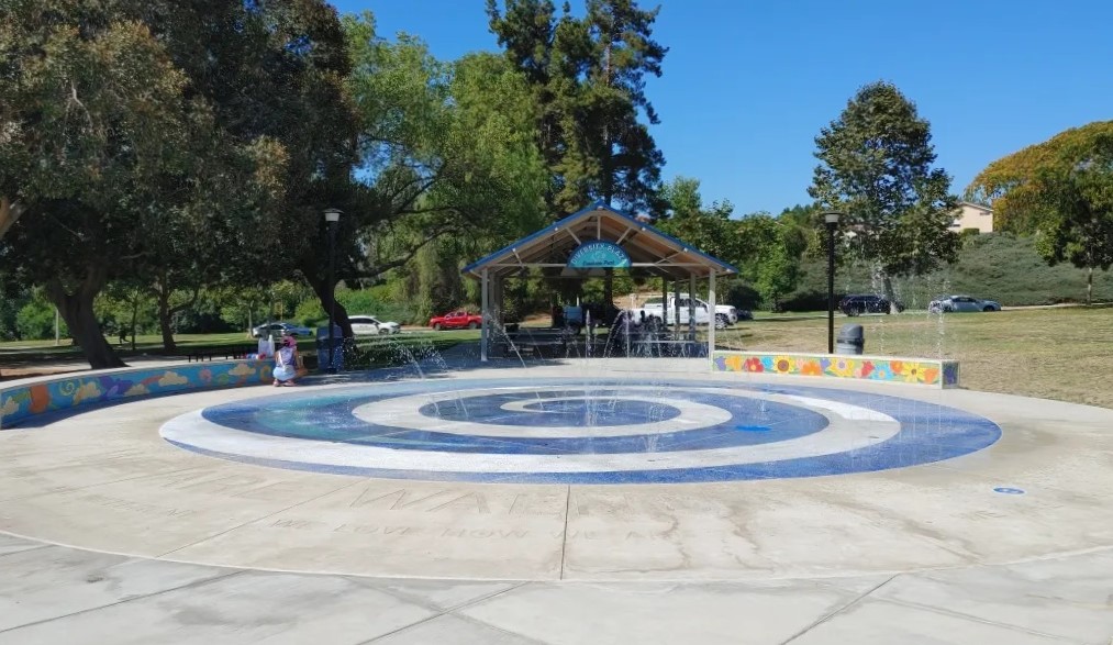 Diversity Plaza’s new Splash Pad provides cooling in Walnut Creekside Park